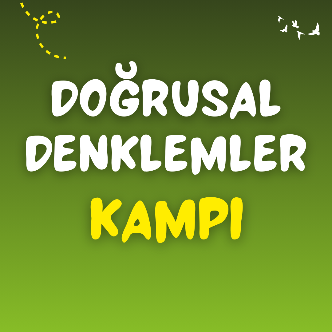 DOĞRUSAL DENKLEMLER VE EĞİM